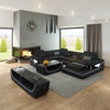 U-Shaped Fabric Sofa | Dual Color 5-Seater | Expandable Lounge (Black, White, Brown, Green, Cream, Cherry, Red, Blue, Grey & Caramel) R6082